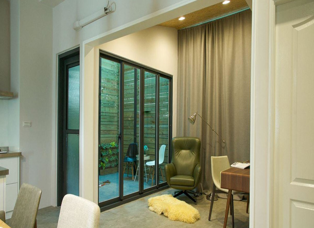 美式書(shū)房效果圖