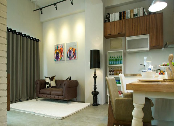 美式客廳效果圖