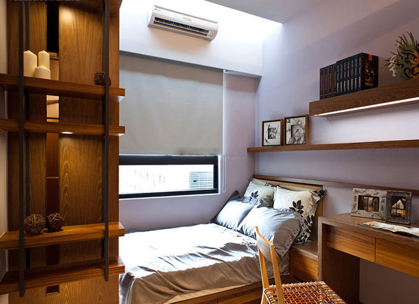 中式臥室效果圖