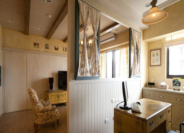  田園風(fēng)格裝修效果圖