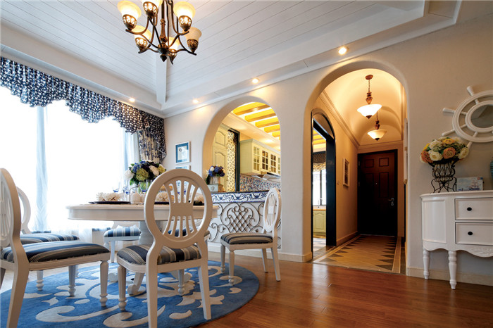 重慶裝修公司—藍白地中海案列