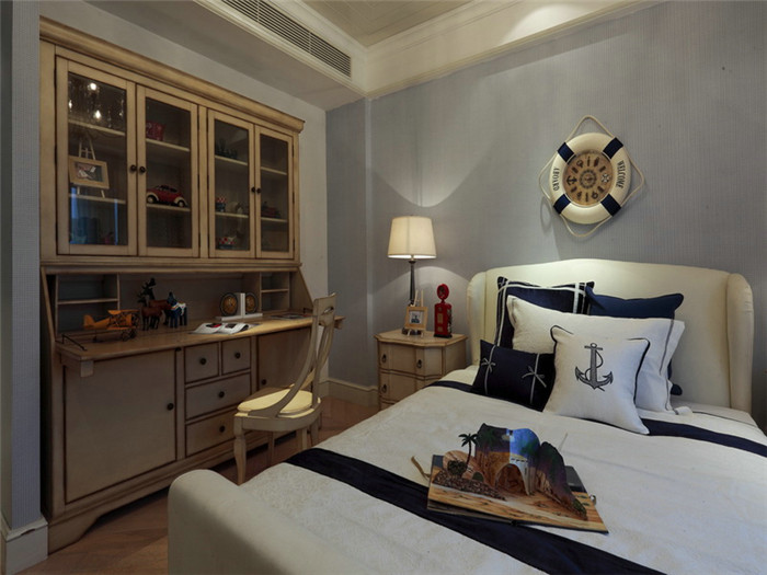 重慶裝修公司,地中海風(fēng)格,臥室裝修案列