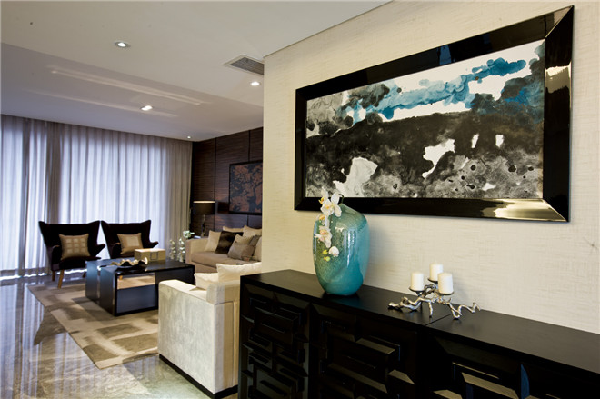 重慶裝修公司，東南亞客廳案列