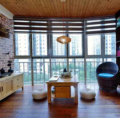 大學(xué)城師大苑（美式風(fēng)格）裝修案例-達(dá)瑞裝飾